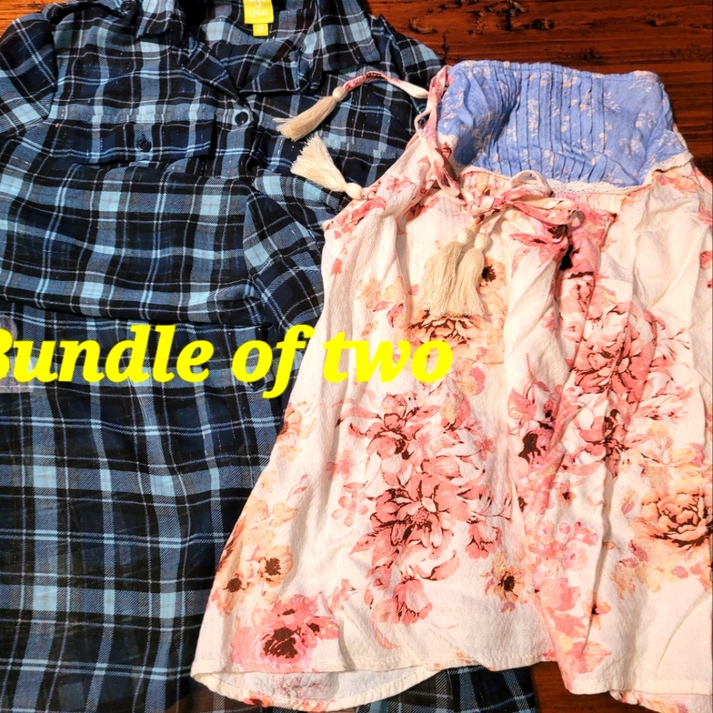 BLUE RAIN blouse/ Q MACK